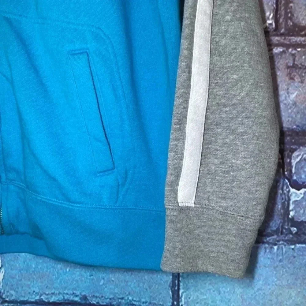 Kids Canada Olympic Sweatshirt Hoodie Team Mens XL Full Zip Blue Gray - Picture 4 of 8